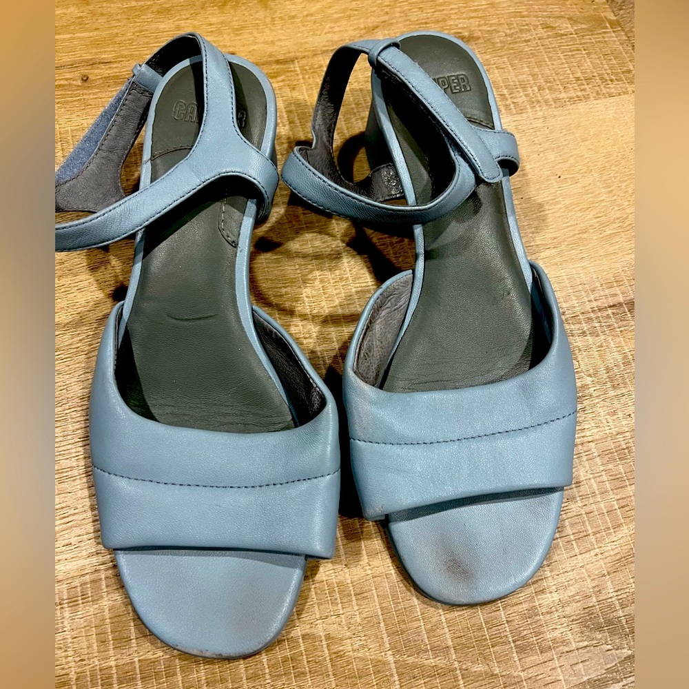 Camper Katie Sandal in light blue • Women's Size 9/Marked Size 39.